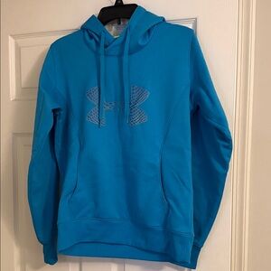 Under Armour Women Blue Hoodie